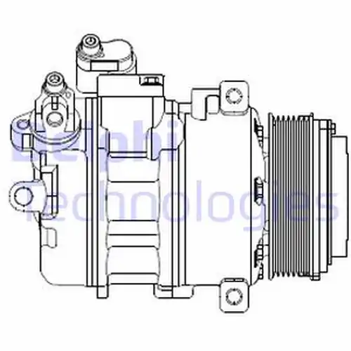 компресор за климатик DELPHI CS20370