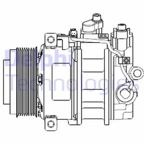 компресор за климатик DELPHI CS20378