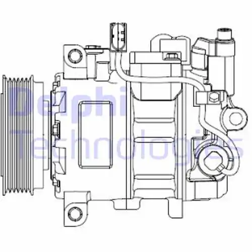 компресор за климатик DELPHI CS20476