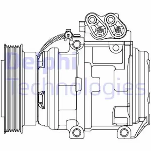 компресор за климатик DELPHI CS20488