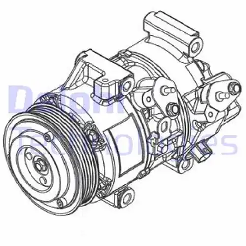компресор за климатик DELPHI CS20495