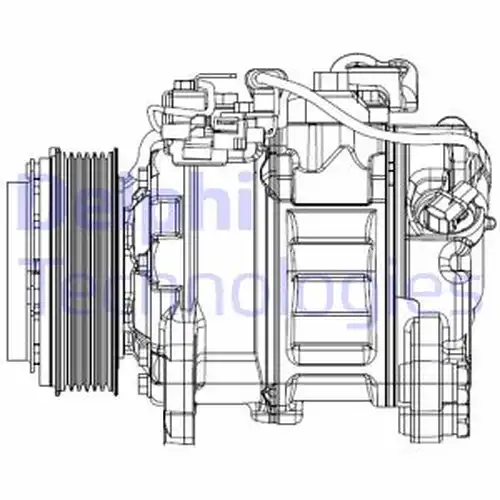 компресор за климатик DELPHI CS20501