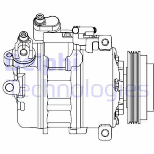 компресор за климатик DELPHI CS20527