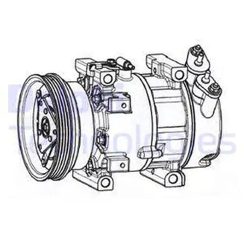 компресор за климатик DELPHI CS20533