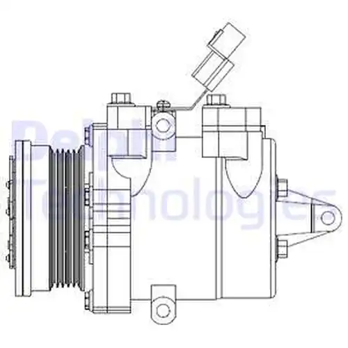 компресор за климатик DELPHI CS20534