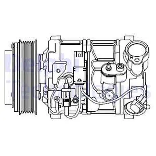 компресор за климатик DELPHI CS20545