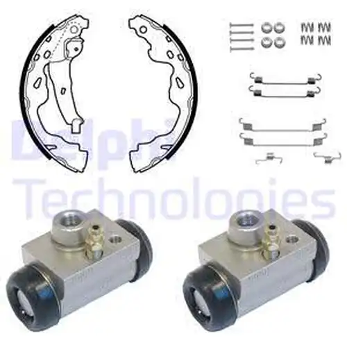 комплект спирачна челюст DELPHI KP1079