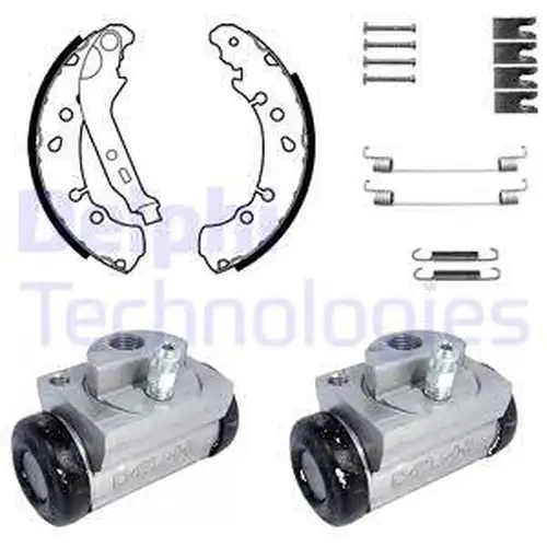 комплект спирачна челюст DELPHI KP1126