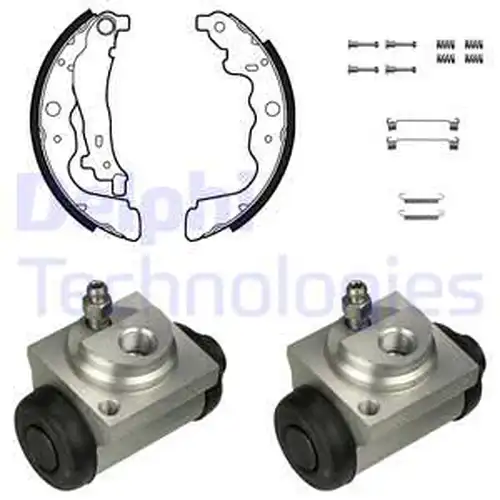 комплект спирачна челюст DELPHI KP1139