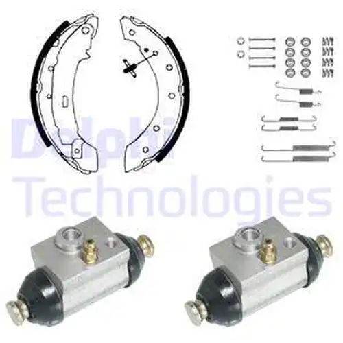 комплект спирачна челюст DELPHI KP929