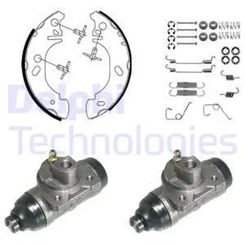 комплект спирачна челюст DELPHI KP957