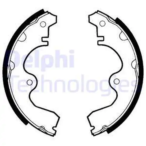 комплект спирачна челюст DELPHI LS1333