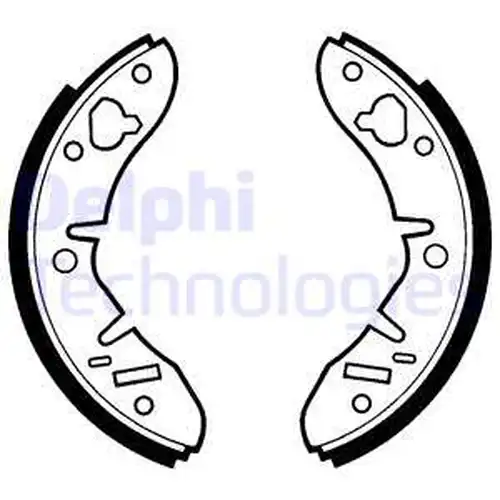 комплект спирачна челюст DELPHI LS1415