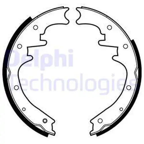 комплект спирачна челюст DELPHI LS1872