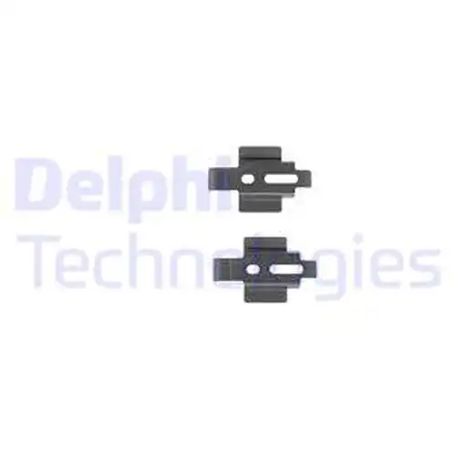 комплект принадлежности, дискови накладки DELPHI LX0221