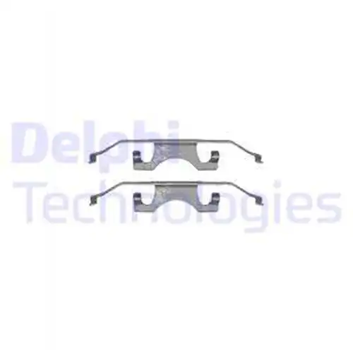 комплект принадлежности, дискови накладки DELPHI LX0340