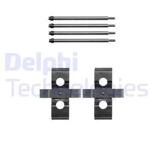 комплект принадлежности, дискови накладки DELPHI LX0384