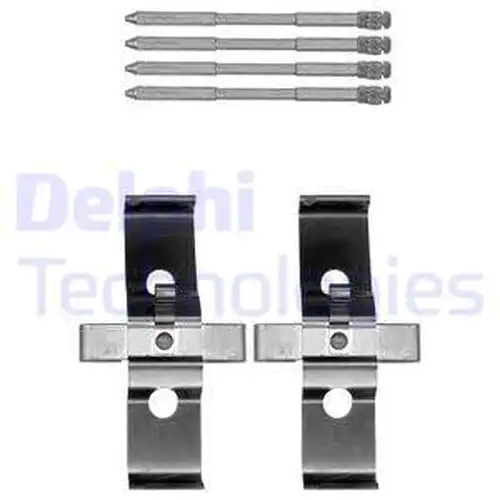 комплект принадлежности, дискови накладки DELPHI LX0548