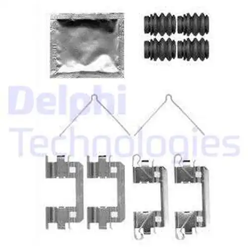 комплект принадлежности, дискови накладки DELPHI LX0568