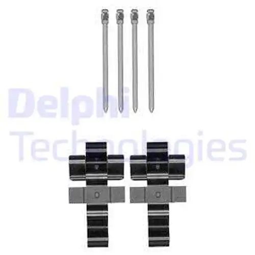 комплект принадлежности, дискови накладки DELPHI LX0588