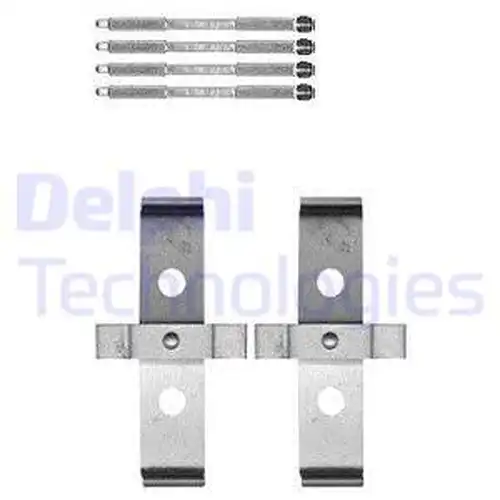 комплект принадлежности, дискови накладки DELPHI LX0595