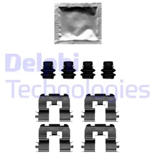 комплект принадлежности, дискови накладки DELPHI LX0690