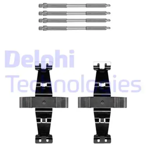 комплект принадлежности, дискови накладки DELPHI LX0693