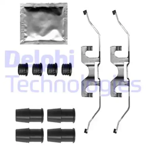 комплект принадлежности, дискови накладки DELPHI LX0694