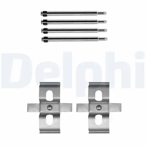 комплект принадлежности, дискови накладки DELPHI LX0737