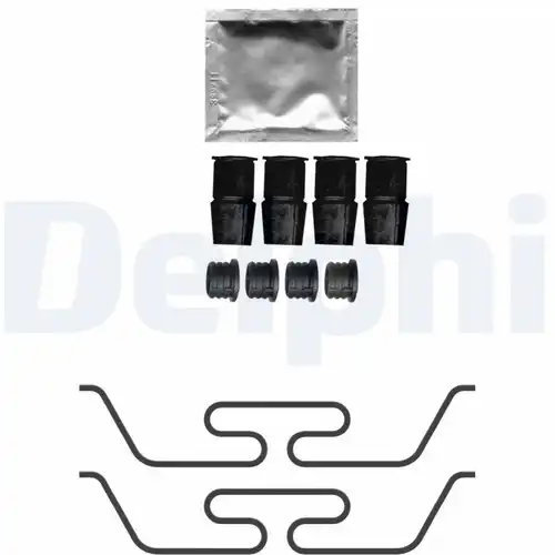 комплект принадлежности, дискови накладки DELPHI LX0750