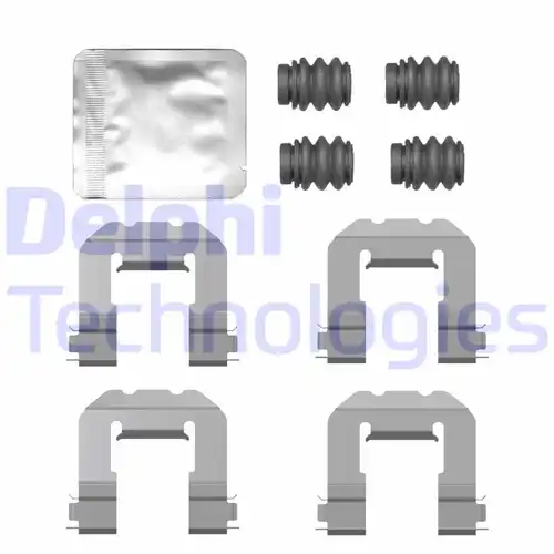 комплект принадлежности, дискови накладки DELPHI LX0775