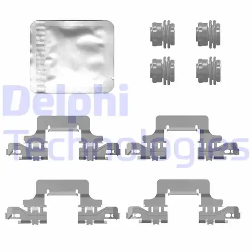комплект принадлежности, дискови накладки DELPHI LX0777