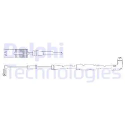 предупредителен контактен сензор, износване на накладките DELPHI LZ0195