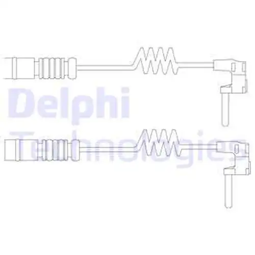 предупредителен контактен сензор, износване на накладките DELPHI LZ0232