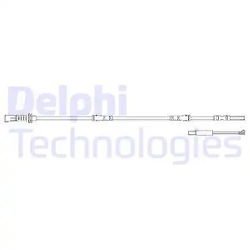 предупредителен контактен сензор, износване на накладките DELPHI LZ0235