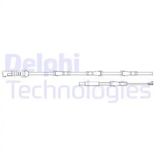 предупредителен контактен сензор, износване на накладките DELPHI LZ0237