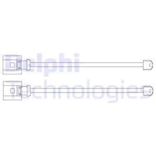 предупредителен контактен сензор, износване на накладките DELPHI LZ0249