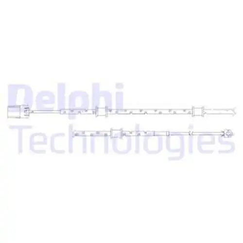 предупредителен контактен сензор, износване на накладките DELPHI LZ0252