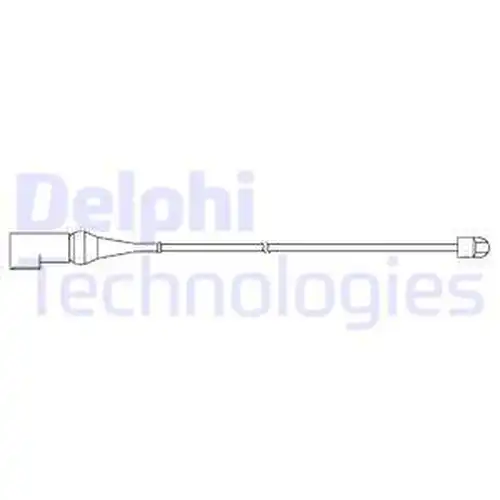 предупредителен контактен сензор, износване на накладките DELPHI LZ0277