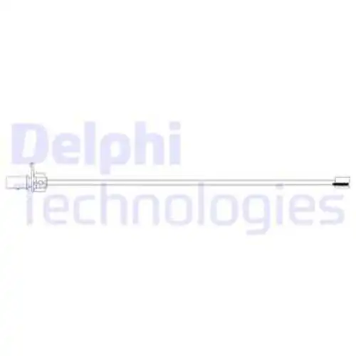 предупредителен контактен сензор, износване на накладките DELPHI LZ0292
