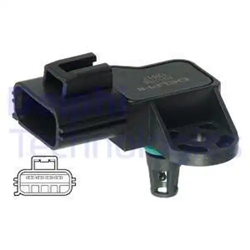 датчик, налчгане във всмукателните тръби DELPHI PS10156