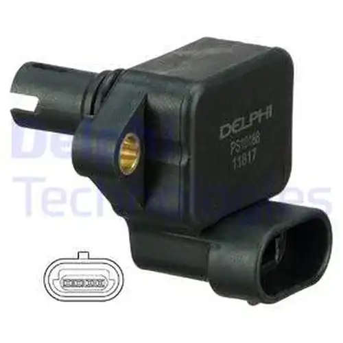 датчик, налчгане във всмукателните тръби DELPHI PS10188