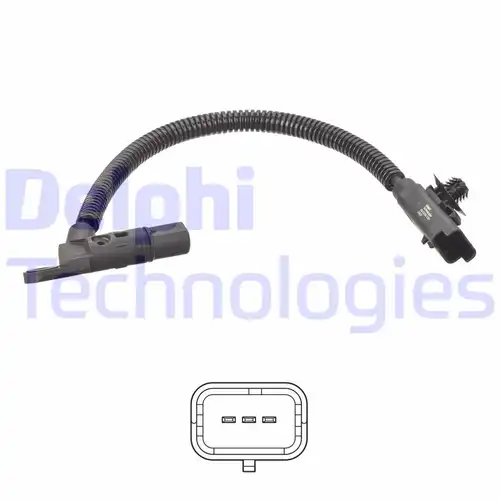 датчик, положение на разпределителния вал DELPHI SS12293-12B1