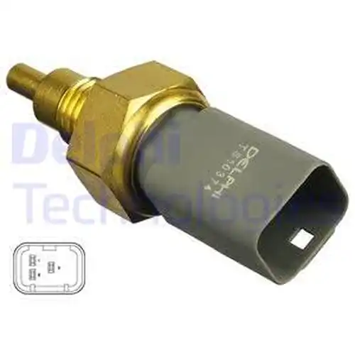 датчик, температура на охладителната течност DELPHI TS10374