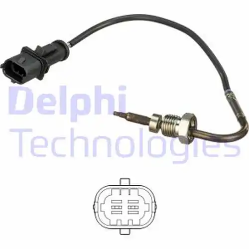 датчик, температура на изгорелите газове DELPHI TS30103