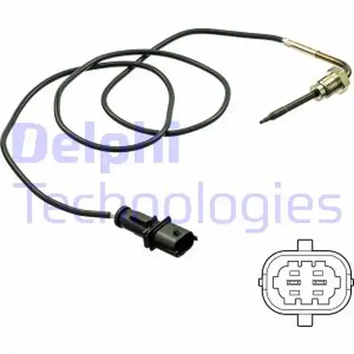 датчик, температура на изгорелите газове DELPHI TS30193