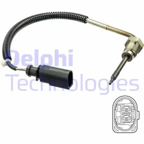 датчик, температура на изгорелите газове DELPHI TS30209