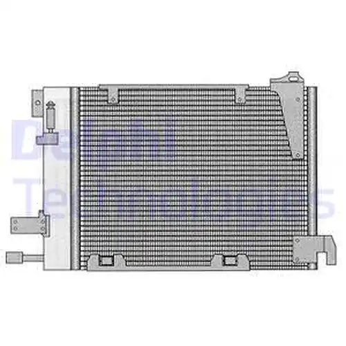 кондензатор, климатизация DELPHI TSP0225221