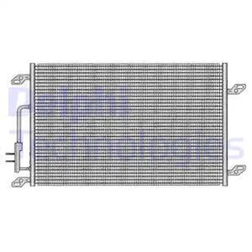 кондензатор, климатизация DELPHI TSP0225307