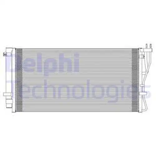 кондензатор, климатизация DELPHI TSP0225604